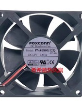 Foxconn PVA080G12Q 8025 DC12V 0.65A 8CM 2-Wire Cooling Fan picture