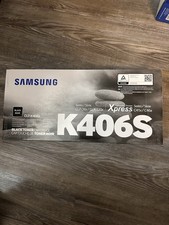 Genuine Samsung K406S Black Toner Cartridge - New and Sealed Box picture