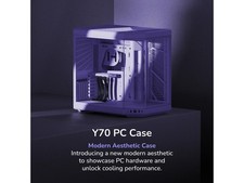 HYTE CS-HYTE-Y70-TM Taro Milk ABS / Steel / Tempered Glass Dual Chamber picture