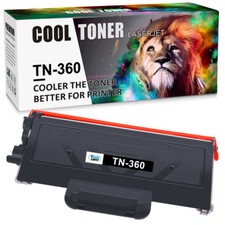 1PK TN360 Toner Cartridge For Brother HL-2140 2170W MFC-7340 7840W Printer picture