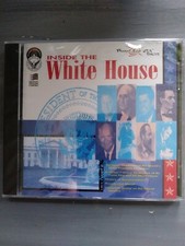 (RI) New Sealed Inside the White House 1996 (windows/MAC) CD-ROM  picture