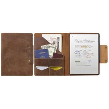 Luxury Genuine Cowhide Leather Case for Remarkable Paper Pro// picture