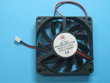 2 pcs Brushless DC Cooling Fan 24V 6010S 11 Blade 60x60x10mm Sleeve Bearing 2pin picture