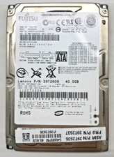 40GB SATA NOTEBOOK HARD DRIVE FUJITSU MHY2040BH P/N:CA06672 2.5