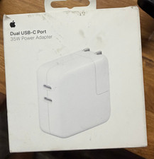 Lot of 5 Apple 35W Dual USB-C Port Power Adapter MW2K3AM (A2676) NEW SEALED picture