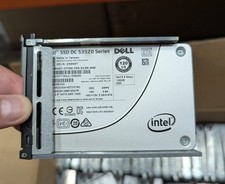 Dell 120GB 2.5 SATA 6G SSD 394XT Intel SSDSC2BB120G7R PowerEdge w/ Caddy Tray picture