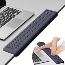 60CM Deep Blue LShaped Desk Long Wrist Rest Elbow Memory Foam Ergonomic picture
