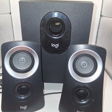 Logitech Z313 2.1-Channel Speaker System 50 Watt With Subwoofer Black For MAC PC picture