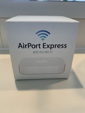 Apple AirPort Express A1392 802.11n Wi-Fi Router AirPlay Dual Band w/ Box TESTED picture