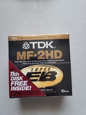 TDK Floppy Disks 10 Pack MF-2HD 3.5
