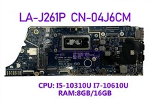 LA-J261P For DELL Latitude 7410 Motherboard I5-10310U I7-10610U CPU 8GB/16GB RAM picture