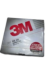 Vintage 3M DS DD RH Disketts Box Of 10 5 1/4 Inch NOS Sealed 1989 USA #00234 picture