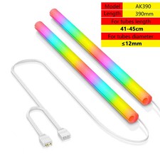 JUMPEAK 5V ARGB LED Neon Tube Sleeve Cover for AIO CPU Water Cooler 120-360mm picture