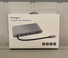 Kensington UH1440P USB-C 10-in-1 Driverless Mobile Laptop Dock, Universal, 3 USB picture