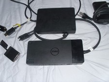 Lot of 2 Dell Docking Stations, A Benfei Cord, A Couple Dell AC Adapters & More picture