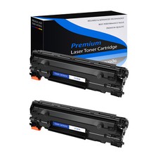 2x CF283A 83A Black Toner Cartridge for HP LaserJet Pro MFP M127fn M125nw picture