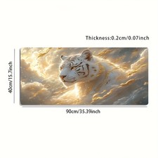 1pc Large-sized Esports Gaming Mouse Pad Featuring an Ornate 
