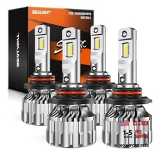 S6 9005/HB3 9006/HB4 LED Bulbs, 140000LM Bulbs With 9005+9006 Cool White picture