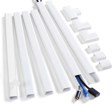 Cord Hider Wall Kit, 87In Cord Cover Wall Mounted TV, Wire Covers picture