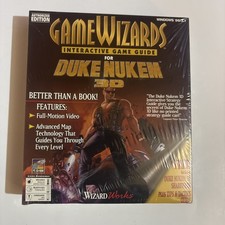 GameWizards Duke Nukem 3D Interactive Game Guide Big Box Sealed READ DESCRIPTION picture