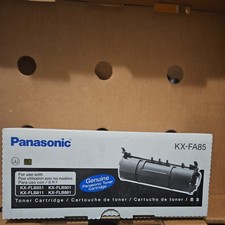 GENUINE PANASONIC KX-FA85 BLACK TONER CARTRIDGE FOR KX-FLB851/FLB811/FL881/801 picture