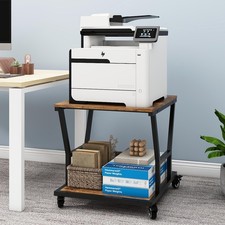 Printer Stand 24''x24'' for Large Heavy Printers - 250lbs Load Capacity picture