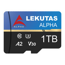 1TB Micro SD Card microSDXC TF Cards 120MB/s C10, U3, A2, V30 for 4K UHD Video picture
