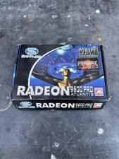 Sapphire Radeon 9600 Pro Atlantis AGP Grafikkarte (ATI, 128MB, retro, 2004, OVP) picture