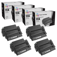 LD Reman Replacements HP 11X Q6511X 4pk HY Black 2420 2430 2420n 2430dtn 2430n picture