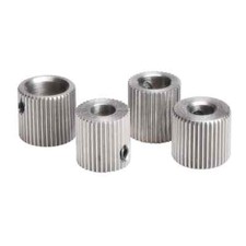 2x 40 Teeth MK7/MK8 Stainless Steel Extruder Feeder - 3D Printer picture