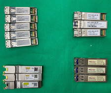Lot of 14 Mixed Transceiver Modules *PLEASE SEE DESCRIPTION* picture