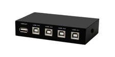 4-Port USB 2.0 Manual Switch - 4 PC To 1 USB Device picture