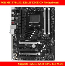 FOR MSI 970A SLI KRAIT EDITION Motherboard Supports FX8350 32GB 100% Test Work picture