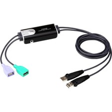 Aten - CS62KM - ATEN 2-Port USB Boundless Cable KM Switch - 2 Computer(s) - 4 x picture
