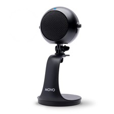 WebMic USB Microphone Desktop Stand Black Cardioid Condenser PC Mac Gain picture