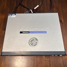 Linksys SRW2024 V1.2  24-Port 10/100/1000 Gigabit Switch with Webview &  Bracket picture
