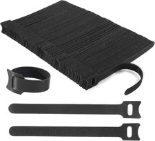 Reusable Cable Ties, 210 PCS 6 Inches Adjustable Cord Straps Wire Organizer Cord picture