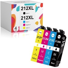 212XL Ink Cartridges Compatible for Epson Workforce XP-4100 4105 WF-2830 2850 picture