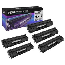 Speedy Compatible 5PK HP 78A CE278A Black Toner M1536 M1538 M1539 P1566 P1606 picture