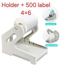 Thermal Label Printer Holder for Rolls&Fanfold Label +500 Lable picture