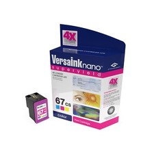 VersaInk-Nano 67 CS Tri-Color Ink Cartridge - Compatible with HP 67 Tri-Color picture