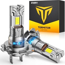 2026 Upgraded light Bulb 40000LM 900% Brighter 6500K White Super Bright, H7 picture