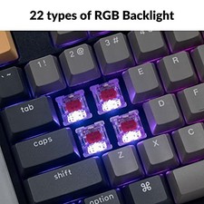 KEYCHRON C2 PRO WIRED QMK/VIA MECHANICAL KEYBOARD FULL SIZE LAYOUT CUSTOM - picture