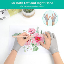 4 Pack Drawing Glove Two Finger Digital Art Glove for Drawing Tablet | Artist... picture