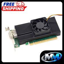 MCX455A-ECAT Mellanox ConnectX-4 NIC 50mm Cooling Fan Included + Shroud Cooler picture