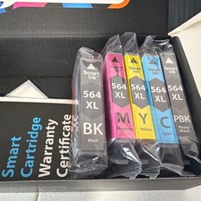 Smart Ink 564XL Compatible Ink Cartridges for HP Printers 6 Peice Lot picture