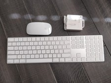 Apple A1843 Wireless Magic Keyboard 2 & A1657 Magic Mouse 2 Rechargeable picture