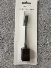 Nonda USB-C to USB 3.0 Adapter Black NEW -  Single Pack - Super Durable picture