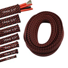30ft PET Expandable Sleeving Wire Cable Sleeve (1/6