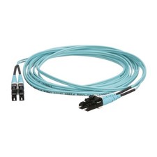 Panduit FZ2ERLNLNSNM010 10 Meter LC Duplex Fiber Optic Patch Cord Riser OM4 Aqua picture